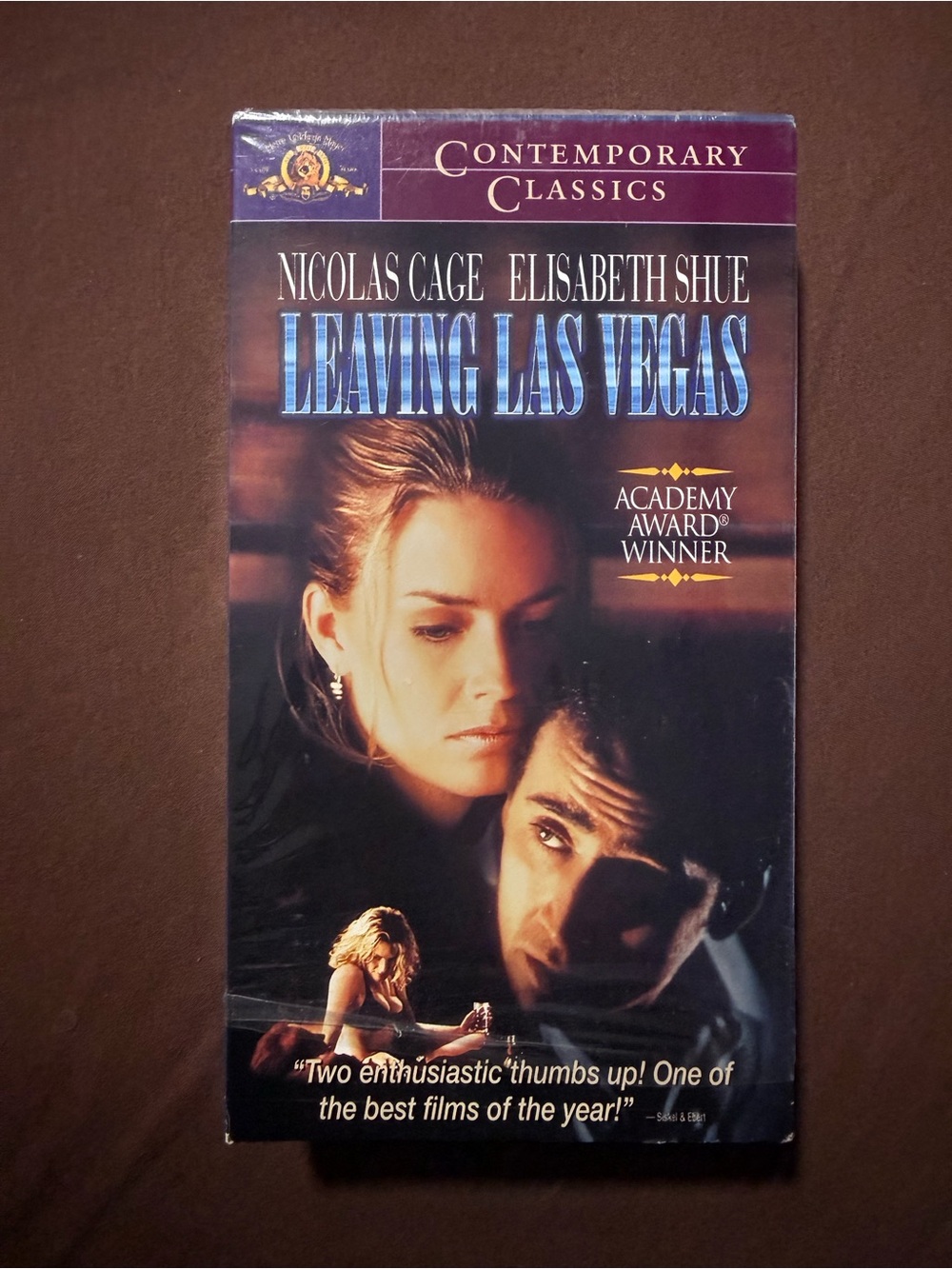Leaving Las Vegas VHS Nicolas Cage Elisabeth Shue